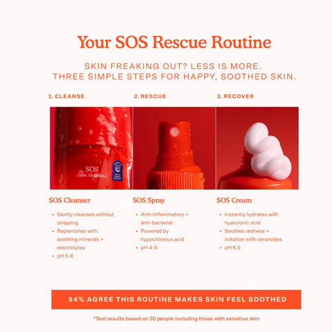SOS 3-Step Skincare Set